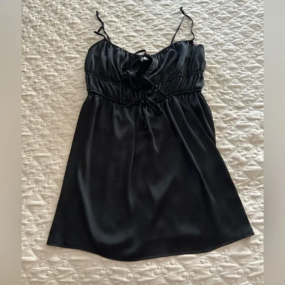 Free People Black Minidress. Size Medium. Excellent condition. - Picture 5 of 9